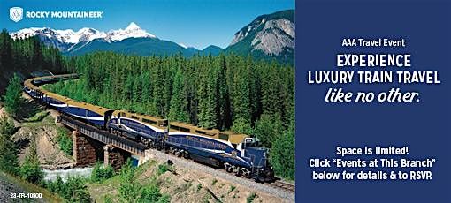 Experience Luxury Rail with AAA and Rocky Mountaineer