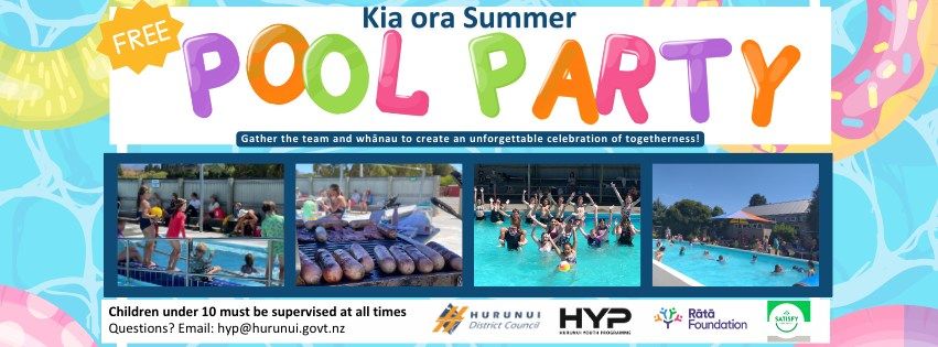 Waiau Pool Party