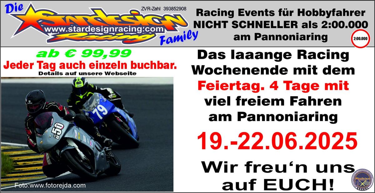 Pannoniaring mit  der Stardesign Racing Family