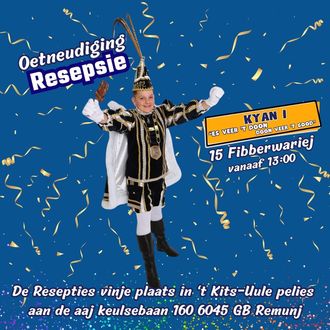 Resepsie Jeugprins Kyan I