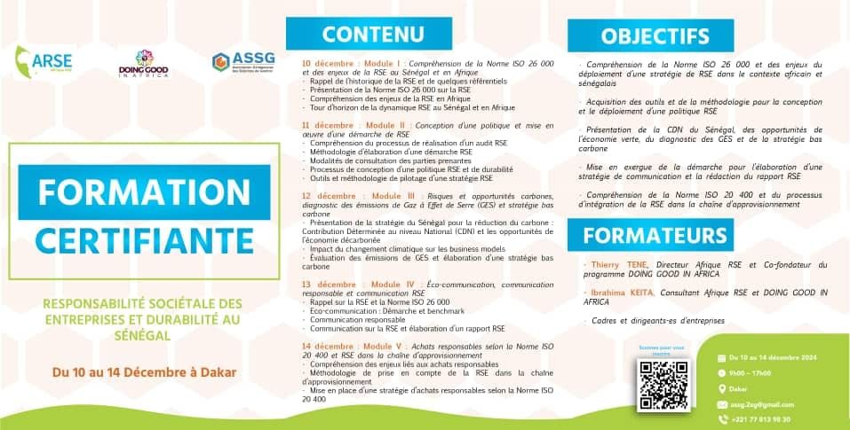 Formation en RSE