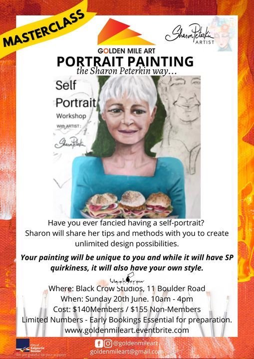 Masterclass - Portrait Painting with Sharon Peterkin