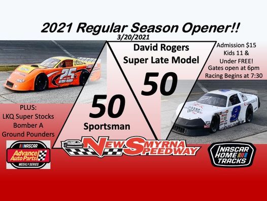 21 Regular Season Opener Slm And Sportsman 50 New Smyrna Speedway New Smyrna Beach March 21