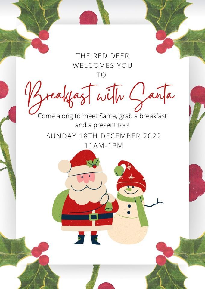 Breakfast with Santa, Red Deer Cumbernauld, Glasgow, 18 December 2022