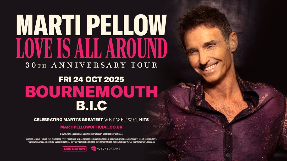 LN Presents Marti Pellow - Love Is All Around 30th Anniversary Tour