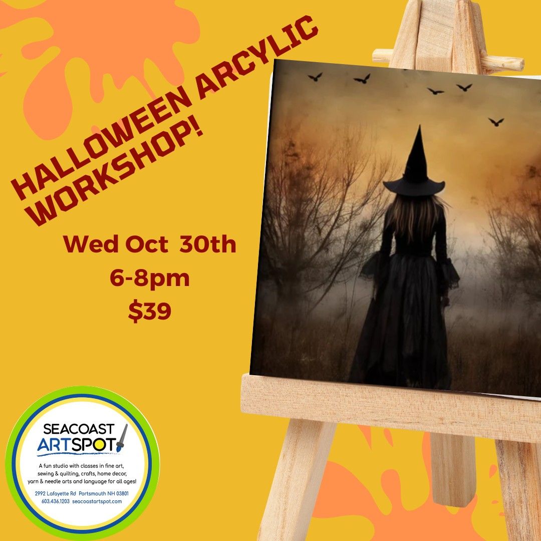 Witch Paint Night! $39