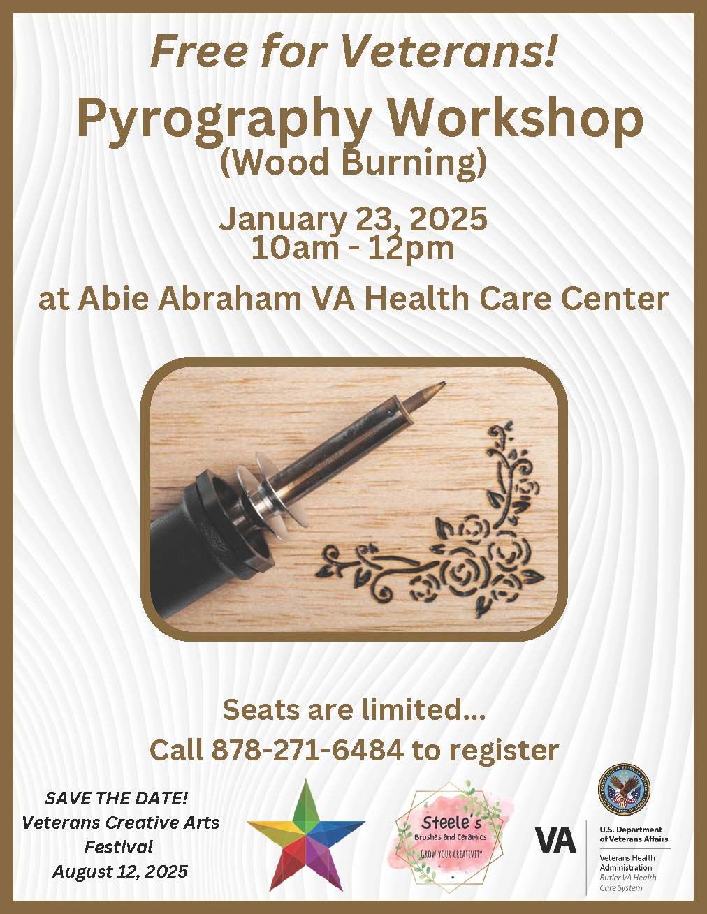 Pyrography (Wood Burning) Workshop