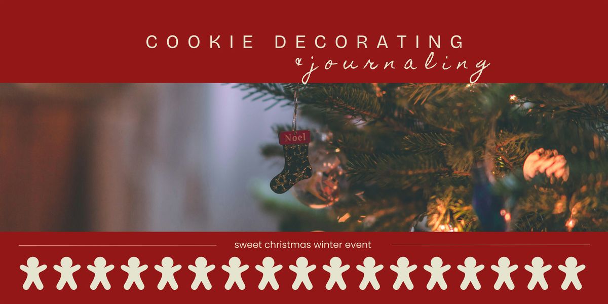 Xmas cookie decoration x journaling