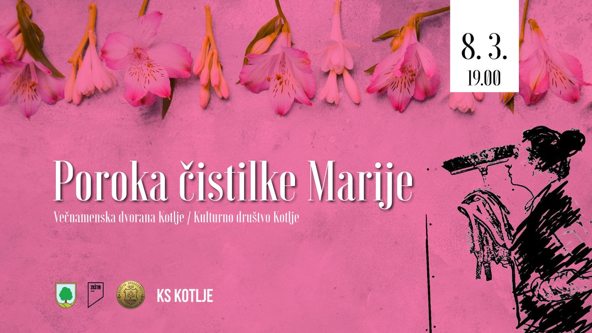 Poroka \u010distilke Marije \/\/ Ve\u010dnamenska dvorana Kotlje