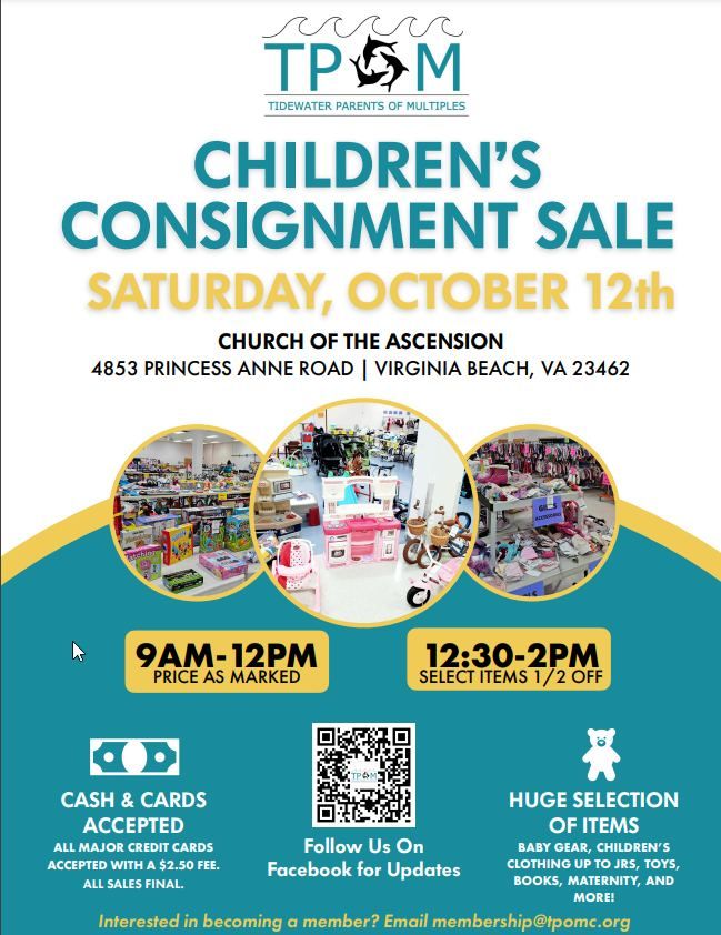 TPOM FALL consignment sale 