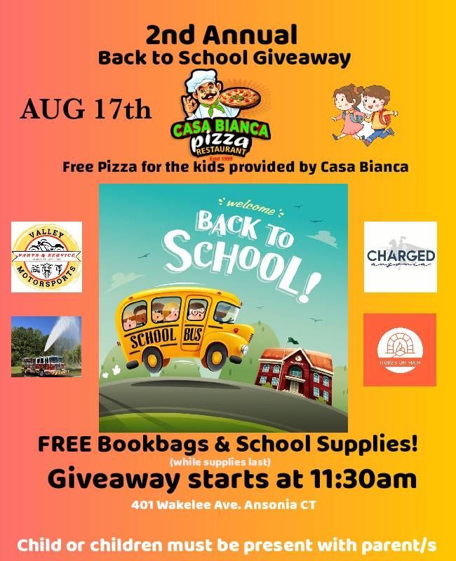 Back To School Supplies Event