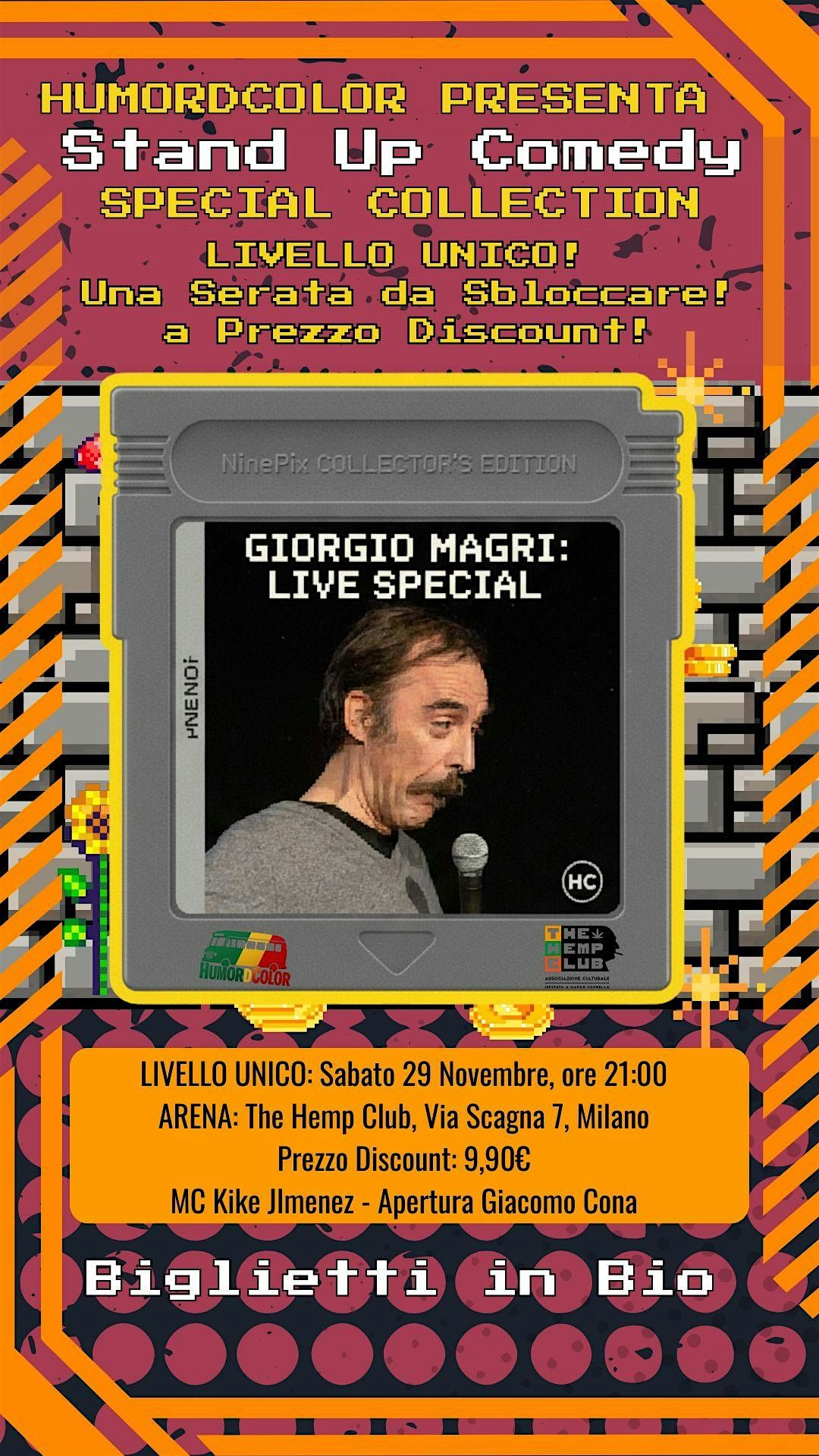 Humordcolor Special Collection STAND UP COMEDY con GIORGIO MAGRI