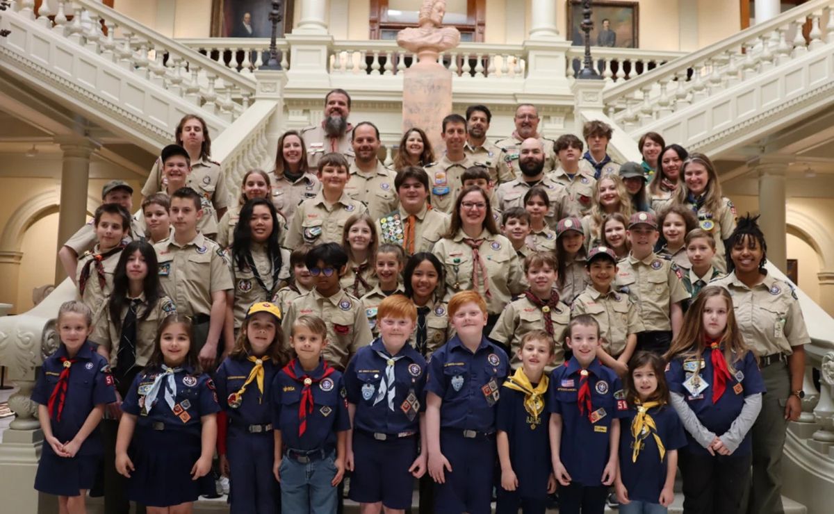 Scout Day at the Georgia State Capital