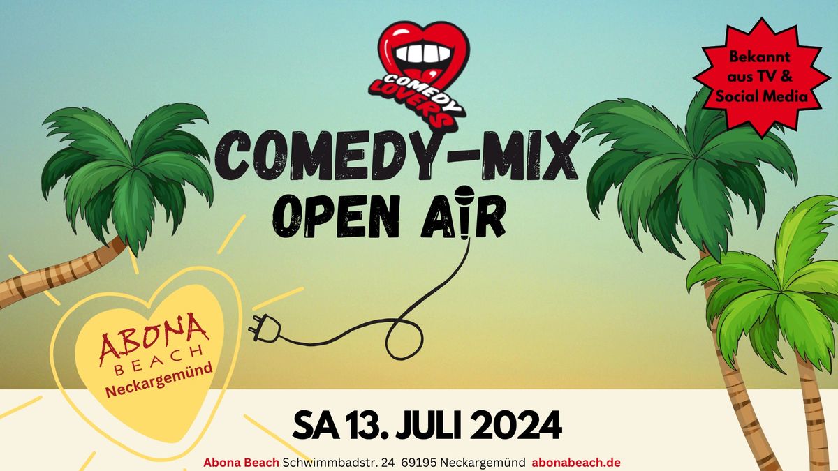 Open Air Comedy \/ ABONA Beach