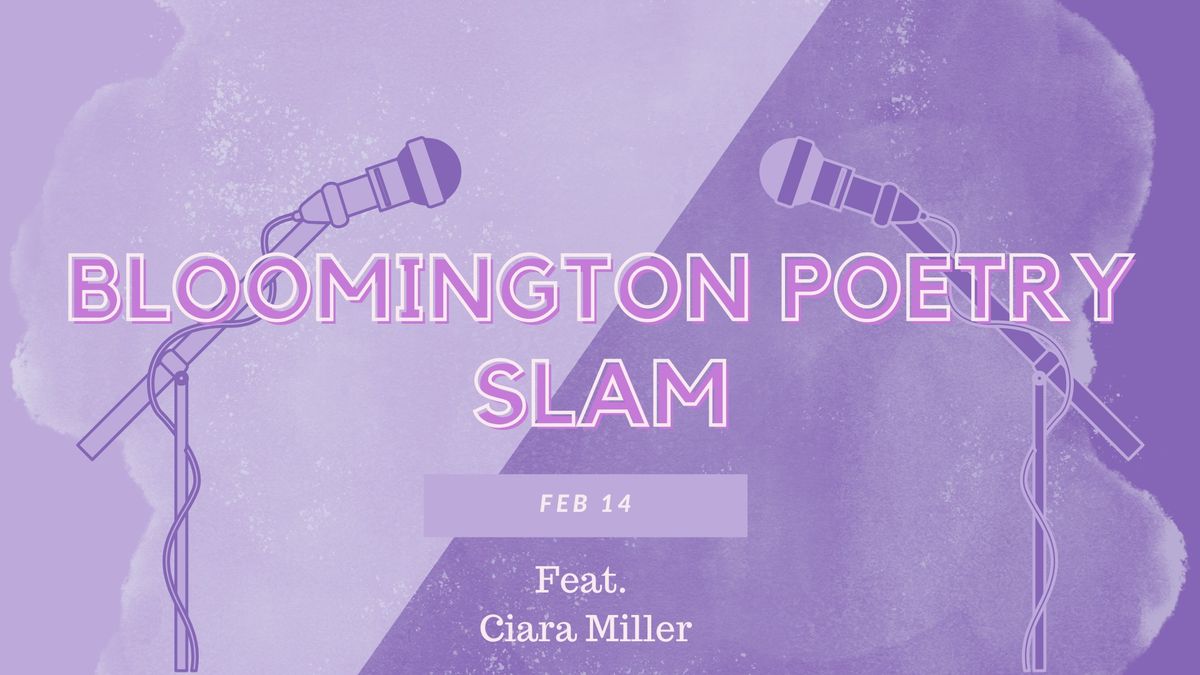 February Bloomington Poetry Slam