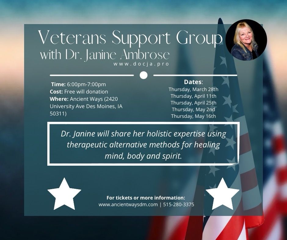 Veterans Support Group with Dr. Janine Ambrose