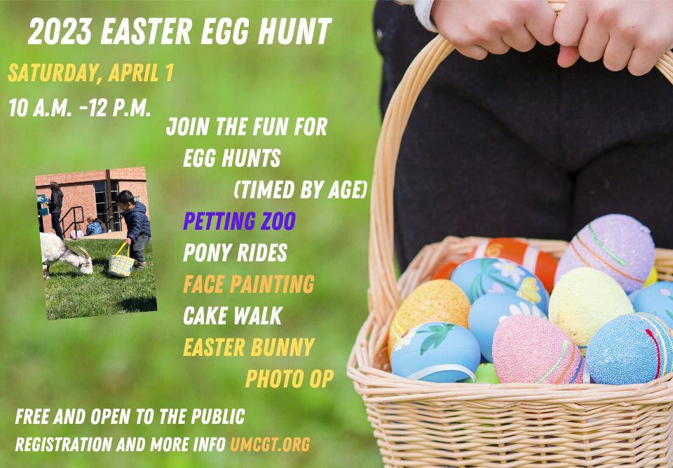 Easter Egg Hunt 2023, Green Trails Church United Methodist