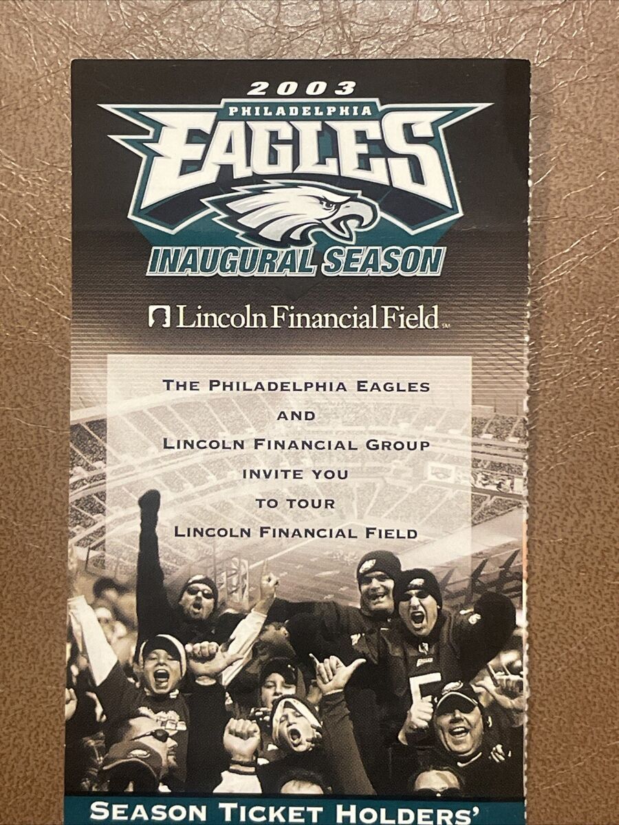 2025 Philadelphia Eagles Season Tickets at Lincoln Financial Field