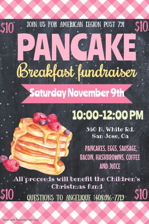 Pancake Breakfast Fundraiser \ud83e\udd5e