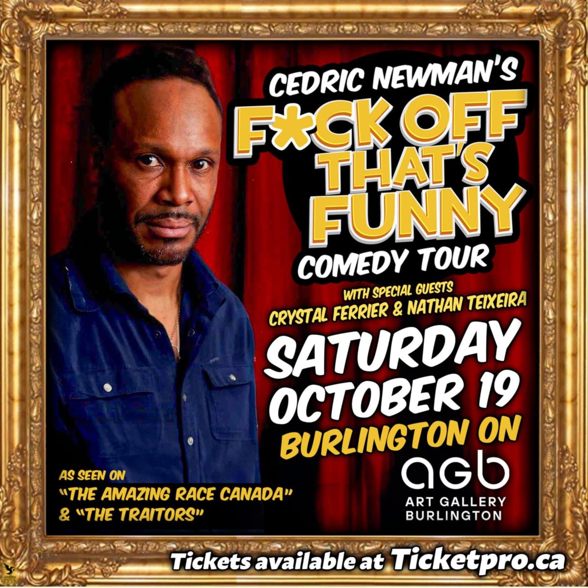 Cedric Newman's F*CK OFF That's FUNNY Comedy Tour