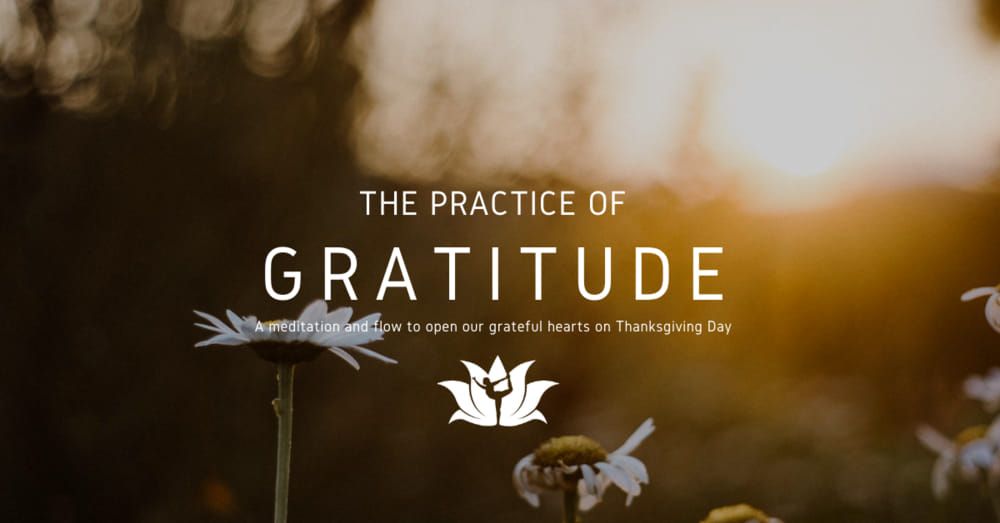 Thanksgiving Gratitude Flow