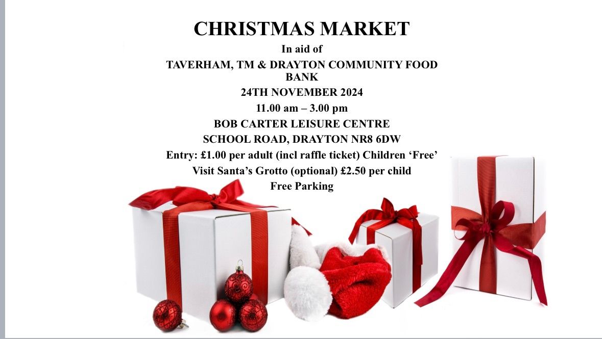 Christmas fayre in aid of local food bank 