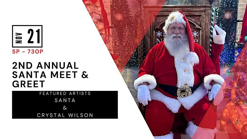 GALLERY NIGHT ~ Free Santa Pictures and Local Artist 5 pm - 7:30 pm