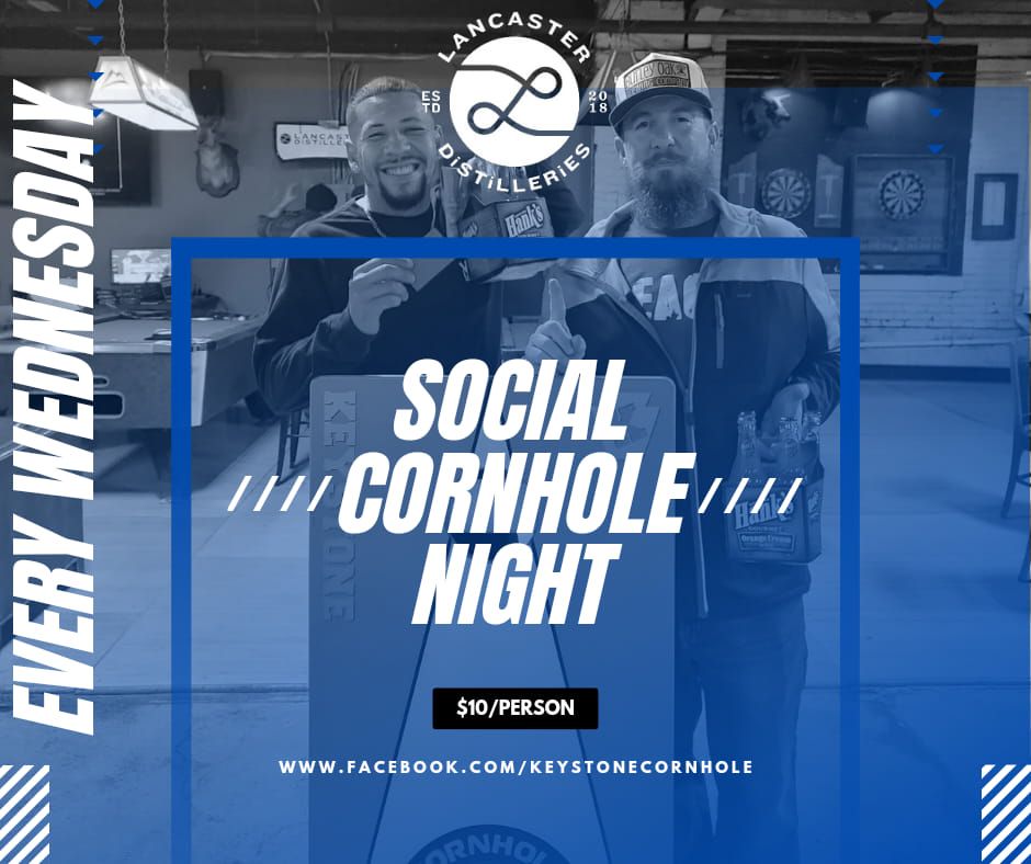 Social Cornhole Night at Lancaster Distilleries