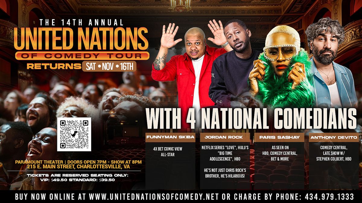 Lifeview Marketing Presents: The 14th Annual United Nations of Comedy