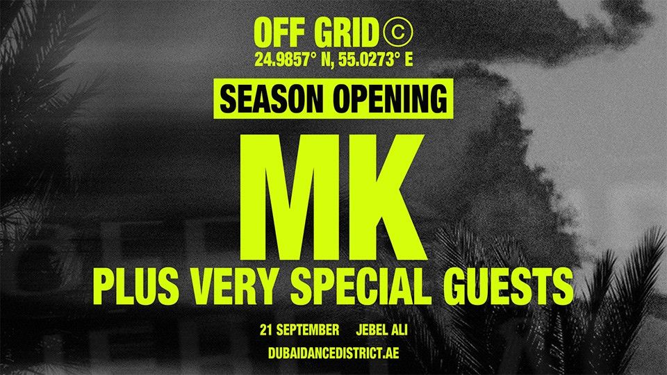 OFF GRID presents MK The Season Opening Soul Beach, JA