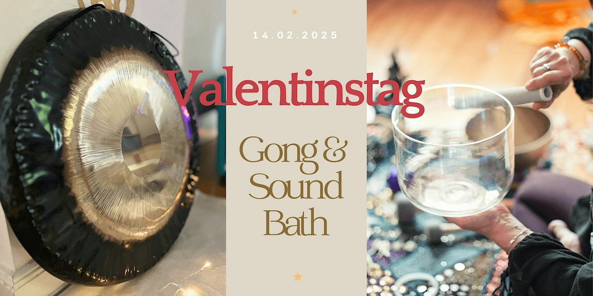 Valentinstag Gong Sound Bath am 14.02.2025 in Hamburg - Kl\u00e4nge f\u00fcr Liebe