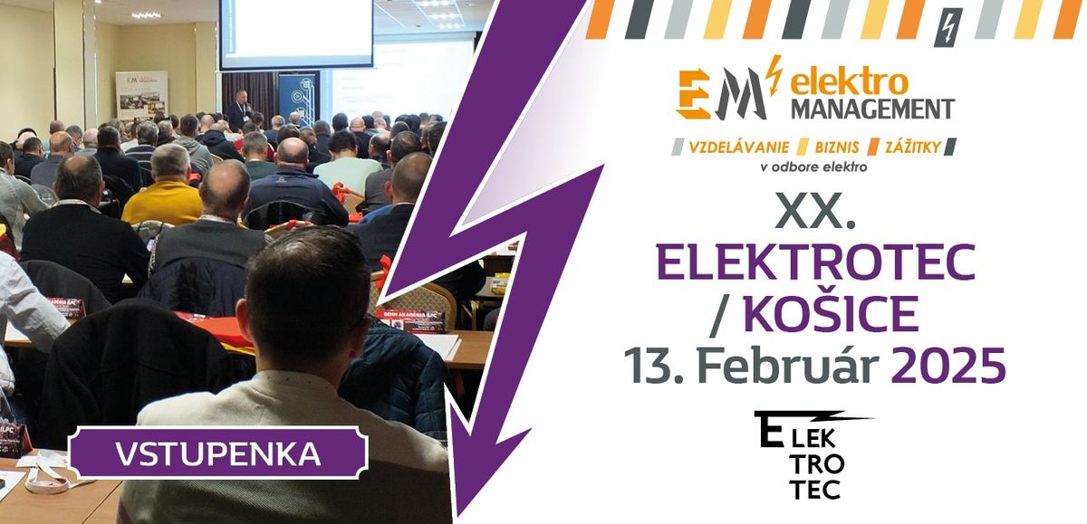 Konferencia ELEKTROTEC Ko\u0161ice