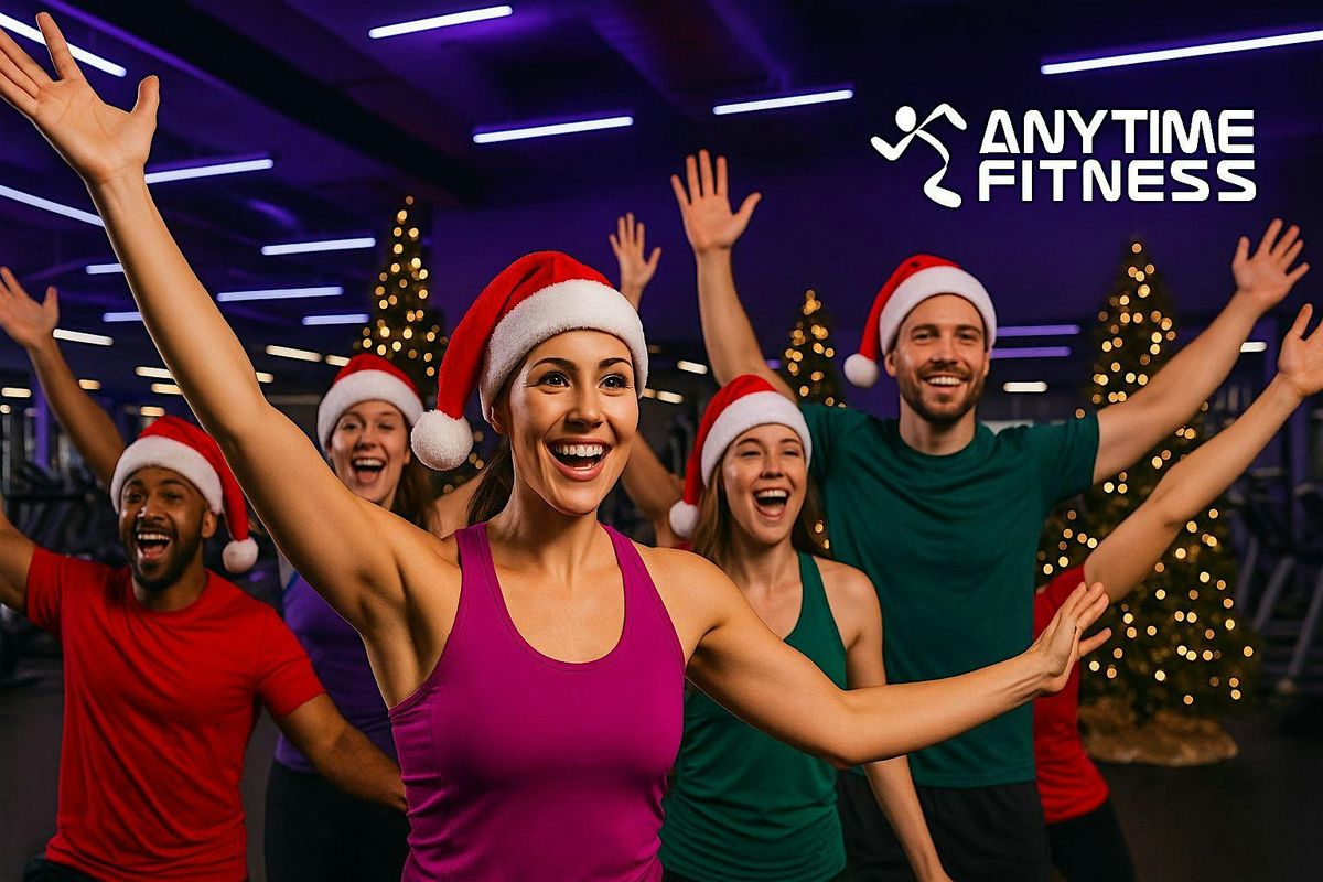 Anytime Fitness Gentilly Renovation Celebration, Santa, and a Raffle!