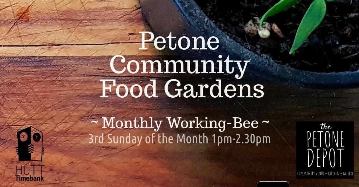 Pito-one Food Gardens monthly working bee
