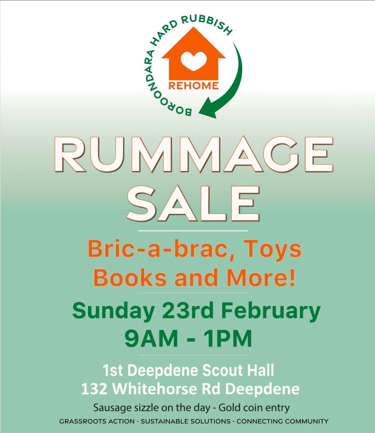 Rehomie Rummage Sale