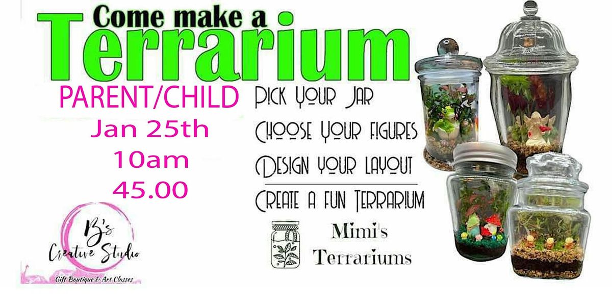 Make your own Terrarium (KID & ME)