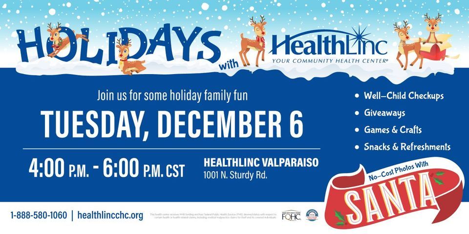 Holidays with HealthLinc Valparaiso