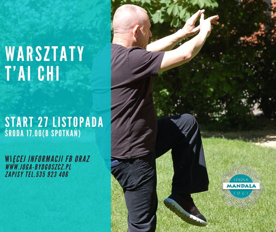 Warsztaty t\u2019ai chi - Start 27 listopada 