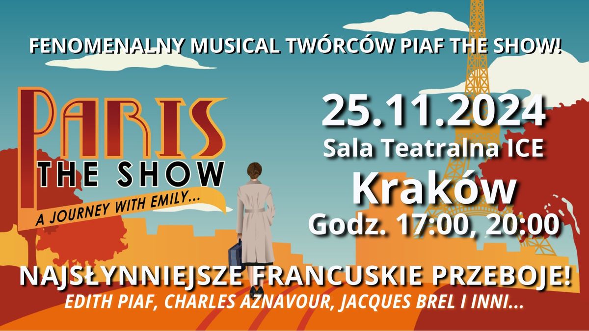 25.11.2024 Paris! The Show! Krak\u00f3w, Sala Teatralna ICE