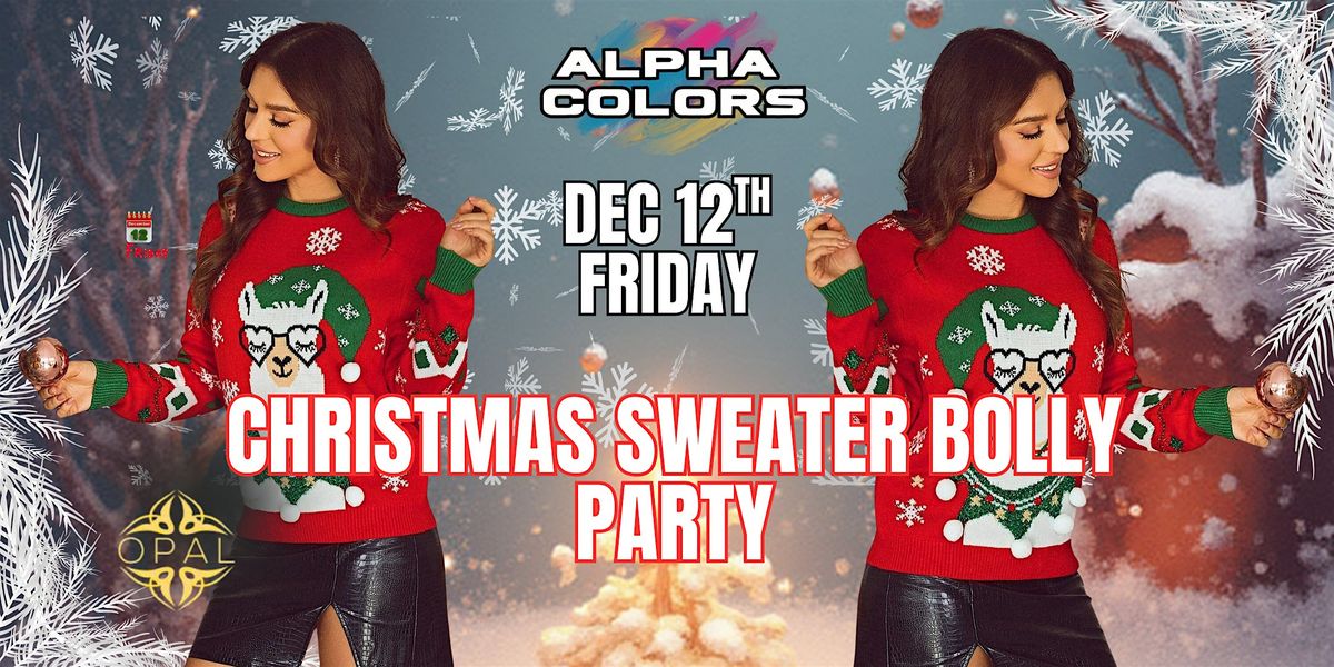 Christmas Sweater Bolly Party