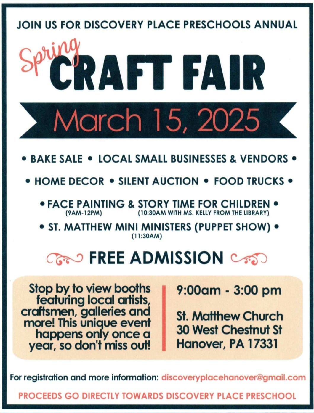 Spring Craft Fair