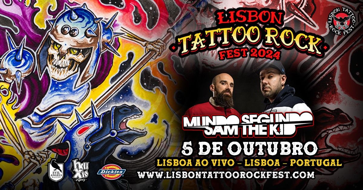 MUNDO SEGUNDO & SAM THE KID @ LISBON TATTOO ROCK FEST 2024