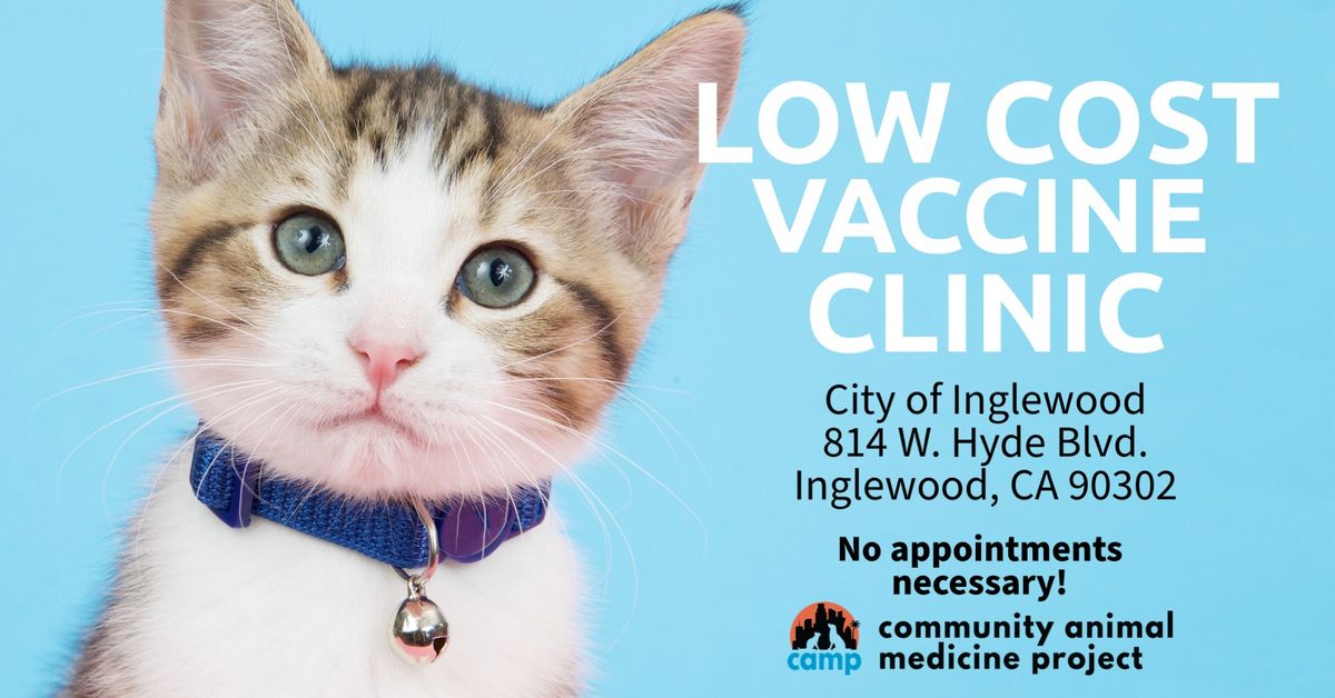 CAMP Mobile Pet Vaccination Clinic (No appointments necessary)