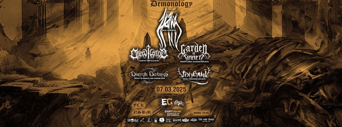 Demonology Fest mit Hallig + Convictive + Garden of Sinners + Diversity of Darkness + Tougan\u012b