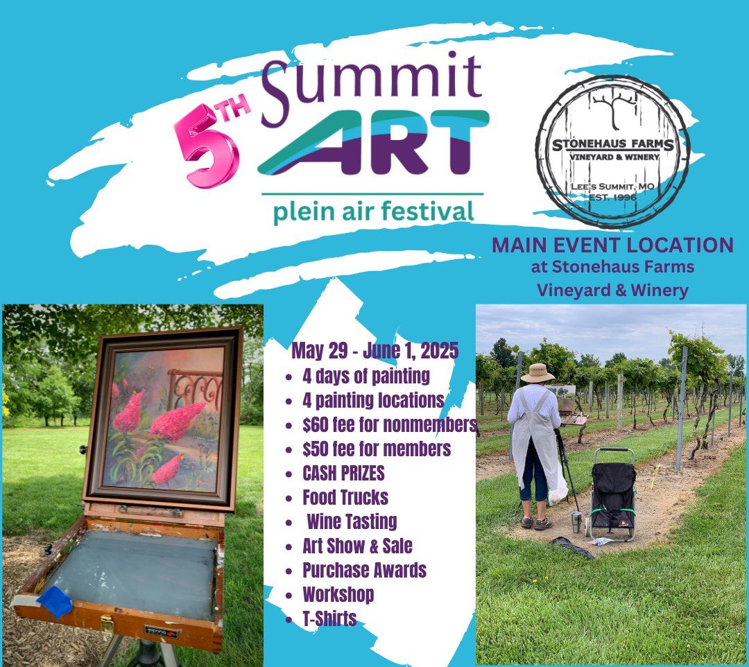 5th annual Summit Art Plein Air Festival