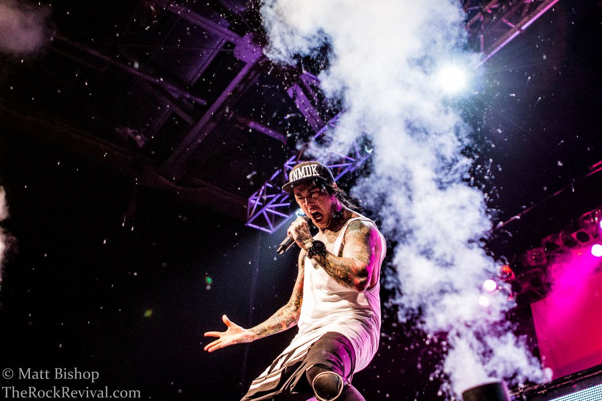 Falling In Reverse at Michigan Lottery Amphitheatre at Freedom Hill