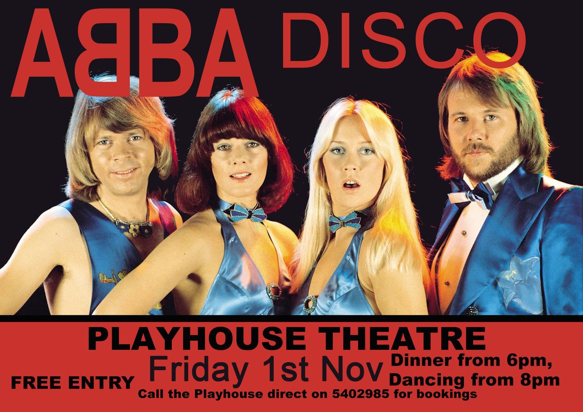 ABBA Disco Party...free entry