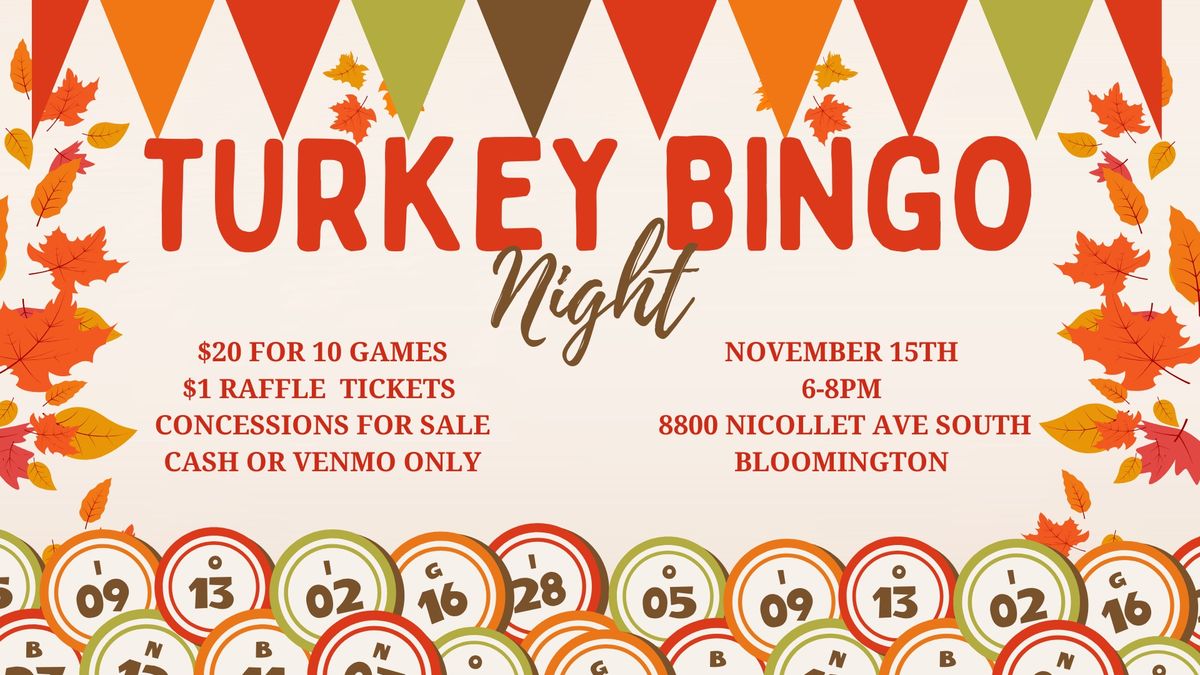 Turkey Bingo 