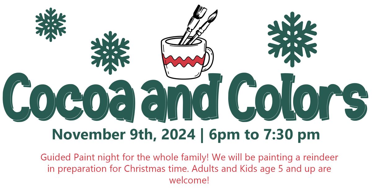 Cocoa and Colors Paint Night