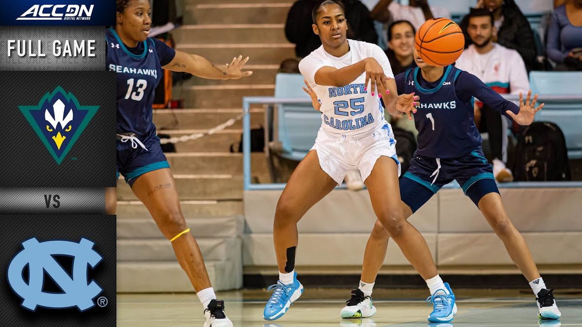 UNC Wilmington Seahawks at North Carolina Tar Heels Womens Basketball